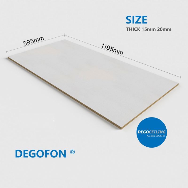 Sound absorbing fiberglass ceiling panel good price china high quality