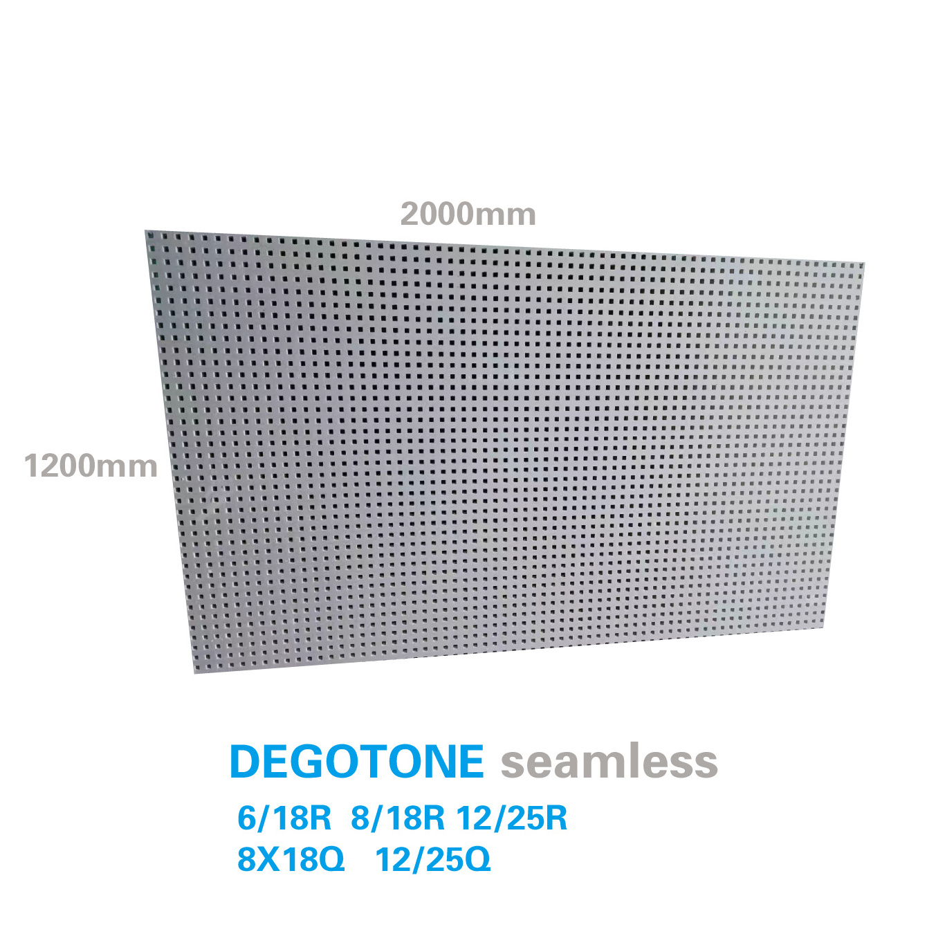 Sound ceiling Irregular round holes Perforated acoustic gypsum board  Plasterboard square perforated gypsum ceiling tiles