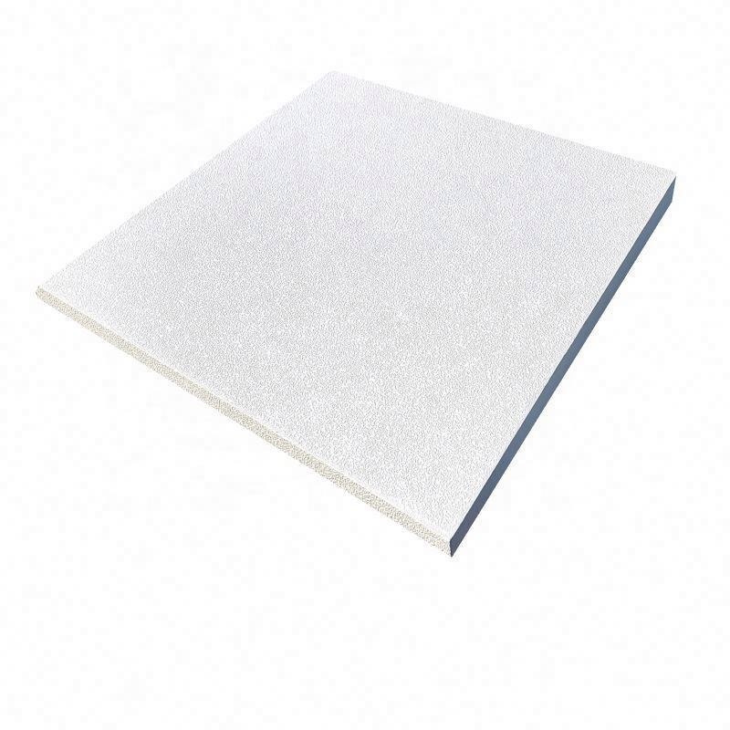 Sound deadening tiles acoustic white rock wool ceiling fiberglass false soundproof panels For Hot selling