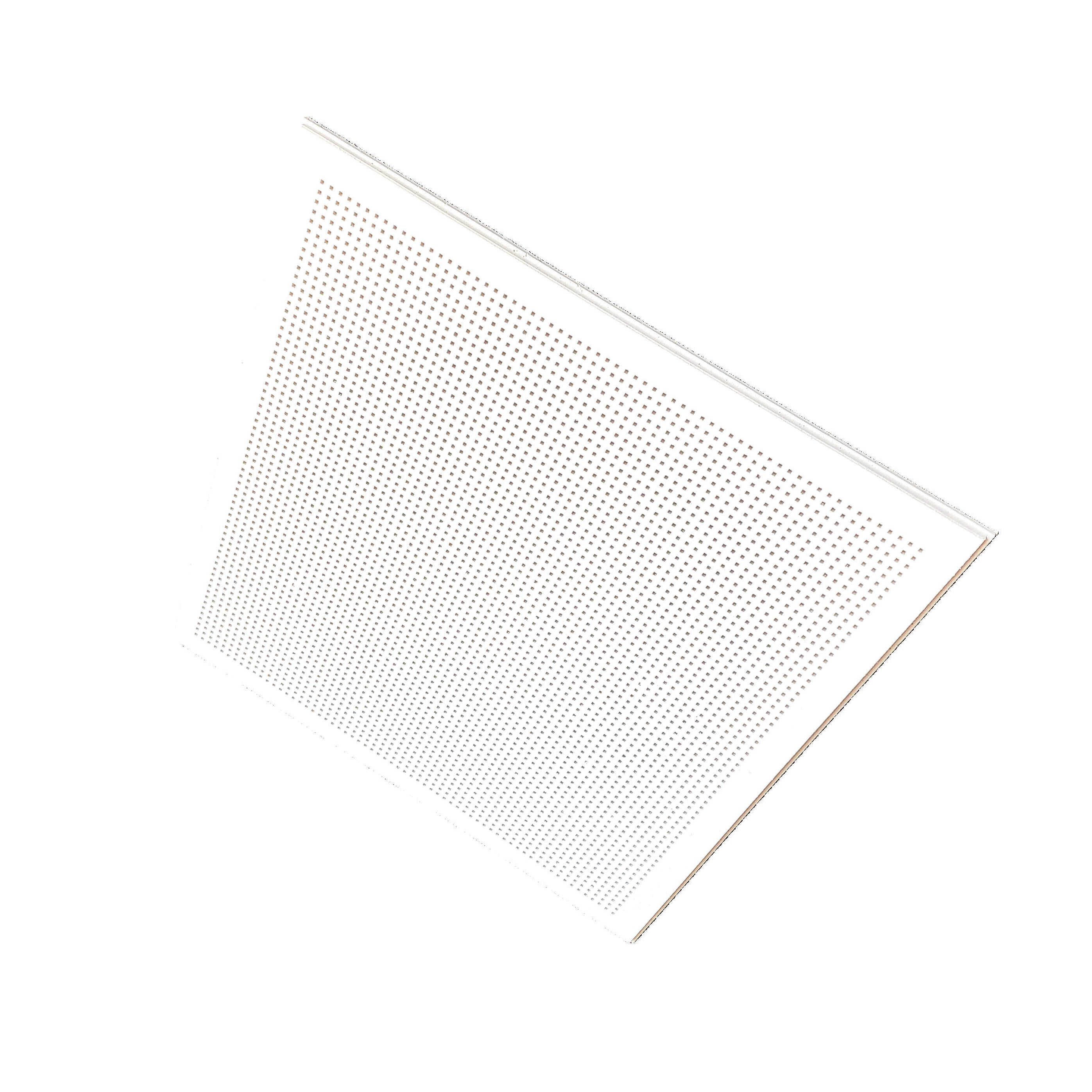 gypsumceiling  tile plaster ceiling material board false  square edge 600*600mm NRC 0.65 with ceiling grid system