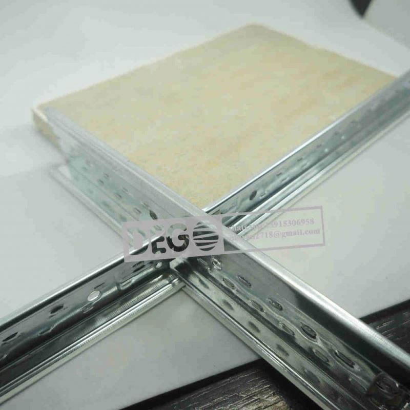 China High Quality Fireproof suspended hexagon glass fiber sound proofing acoustic panel for office Lay in grid ceilings