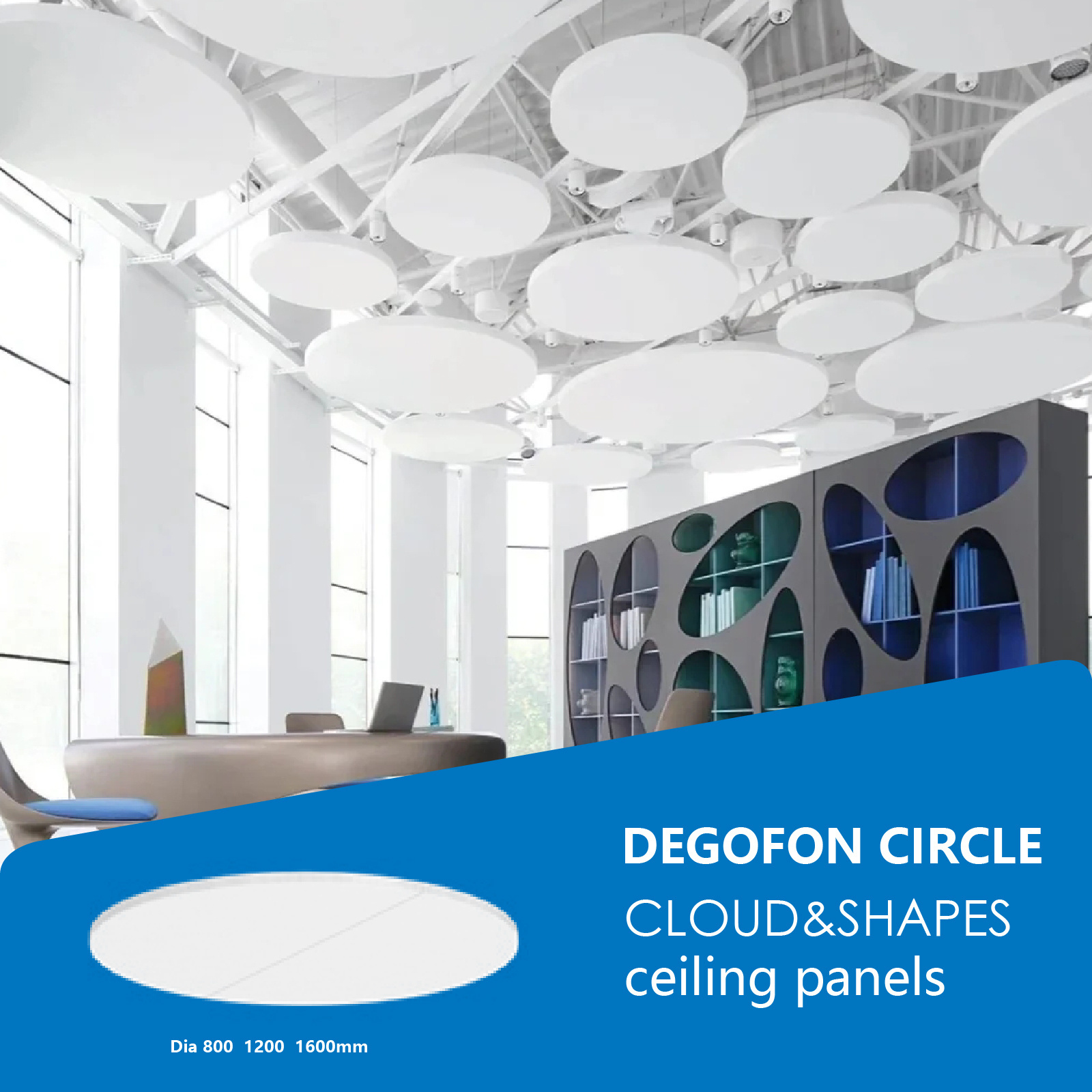 Decoration 4x8 Ceiling Panels   hanging ceiling acoustic panel CE  Fiberglass  Cloud  Glass Wool core