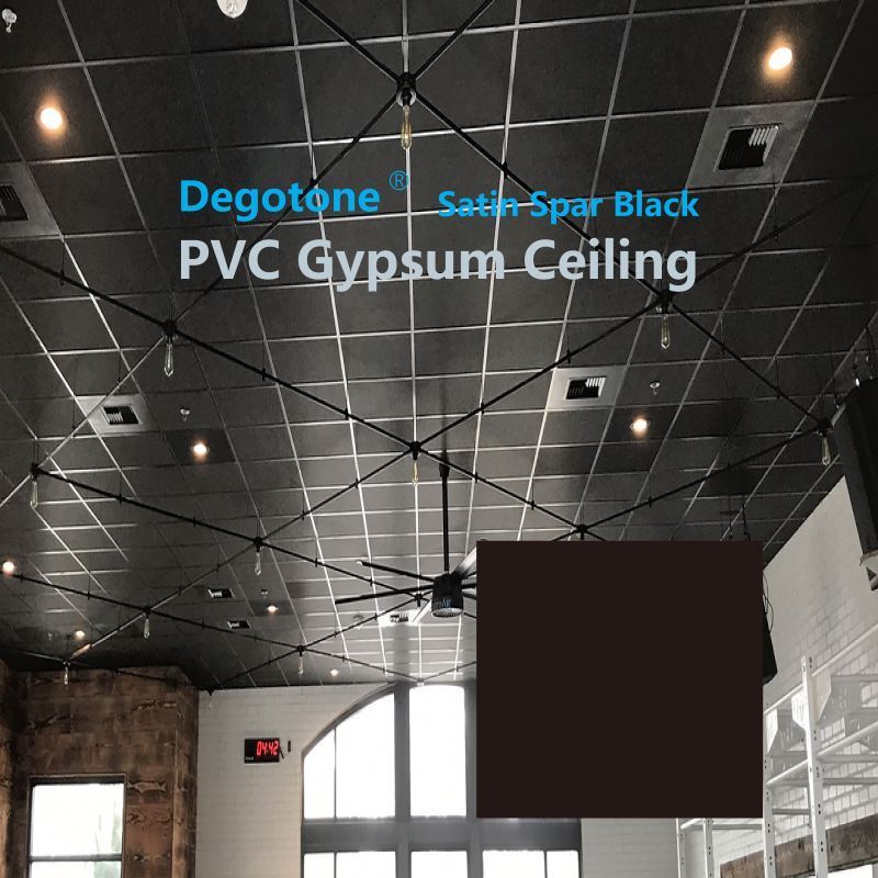 T24 Tegular Edge Acoustic Ceilings Gypsum Ceiling Tiles Metal Grid Tile Perforated Pvc