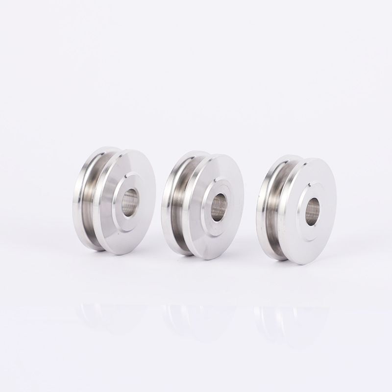 JianYe Stainless Steel 304/316 Single Double Wheel Sheave Swivel Type Eye Wire Rope Pulley