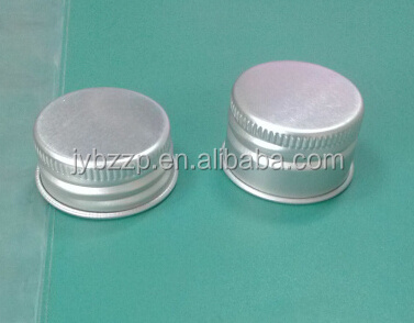 27mm 28mm custom aluminum cap,metal screw lid,aluminum bottle cap