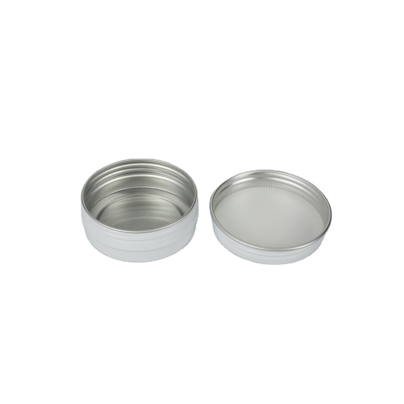 2oz 3oz 4oz 6oz 8oz white tea tin can candle tin can soap lip balm pomade fragrance cosmetics round can screw lid tin