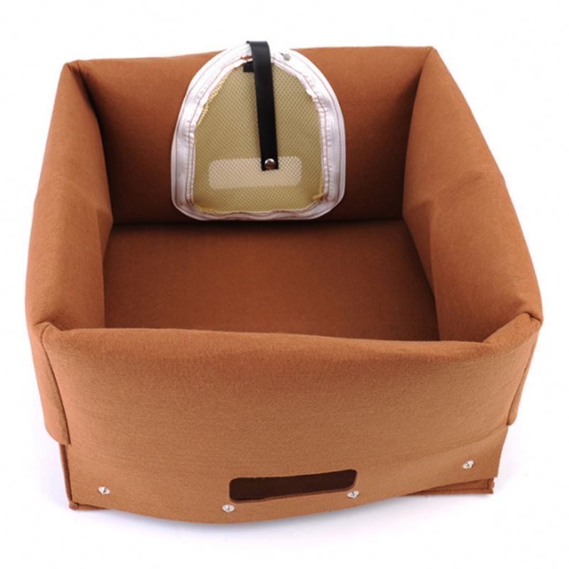 Pet Felt Cat Portable Cat Bag House for Going Out Car Pet Bed Cat Transport Bag with Handle Kennel