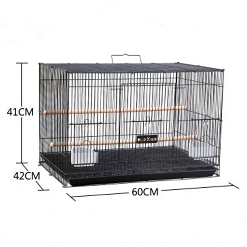 parrot bird breeding cage with 4 wheels H0Qnd stainless steel wire bird cage