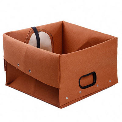 Pet Felt Cat Portable Cat Bag House for Going Out Car Pet Bed Cat Transport Bag with Handle Kennel