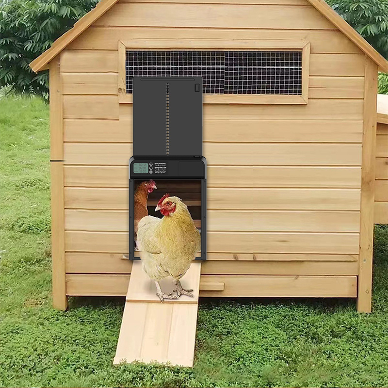 Auto Chicken Coop Door with Timer, Light Sensor and Remote Controls