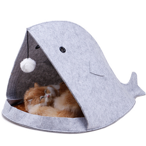 Dog House Shark Quality Warm Cotton Small Cat Bed Puppy Nonslip Bottom Dog Beds Pet Product Hamster Cage Cave