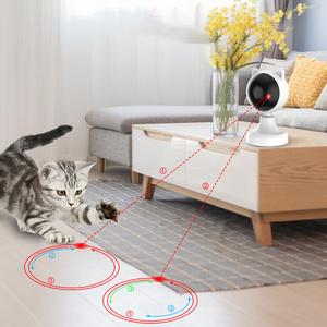 Hot Sale Cat Toy Electric Smart Auto Pet Teaser Rotating Toys Innovative Custom Automatic Interactive Cat Laser Toy