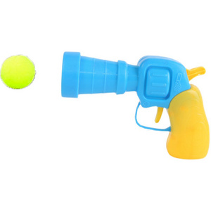 wholesale pet cat accessories products dog interactive plush rolling ball set gun shooting cat toys