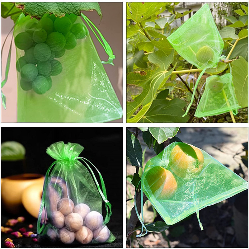 Guava Papaya Apple Wine Bottle Packing Net Sleeves Fruit Protection EPE Foam Netting Orchard insect proof net bag