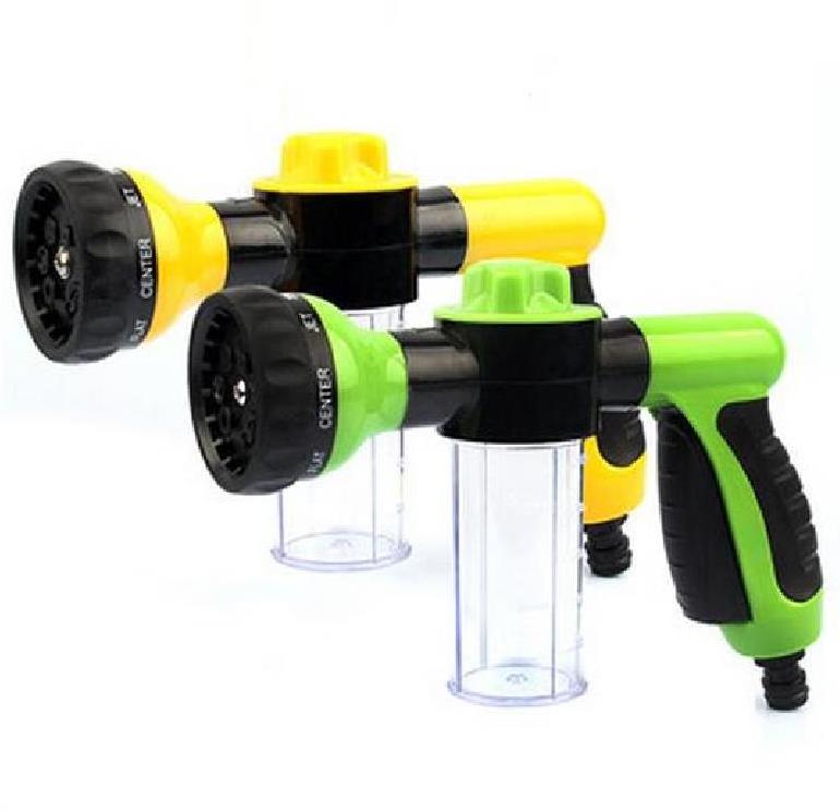 Garden Water Gun Hose Foam Nozzle Soap Dispenser Car Window Glass Washing Foam Sprayer