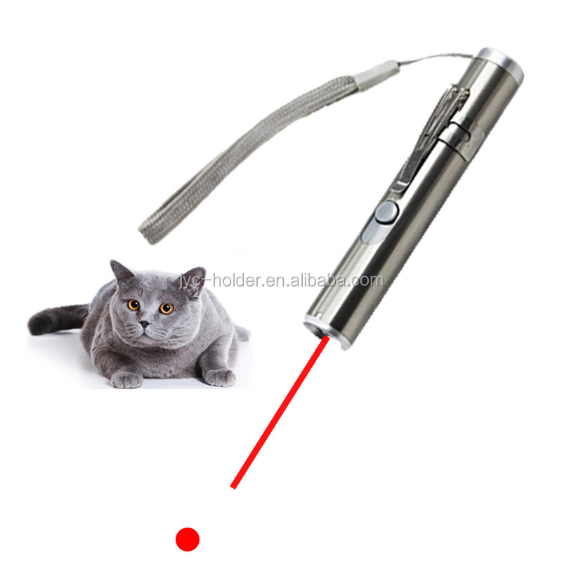 USB Charging LED Laser Pointer Red UV Torch Flashlight Pen Cat Laser Pointer Training Tool for Cat Dog Chase Toys Laser