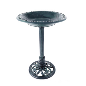 Highly Durable Outdoor Decoration Ornaments Bird Bath Feeder Bowl Bird Water Fountain Hummingbird Feeder Tub