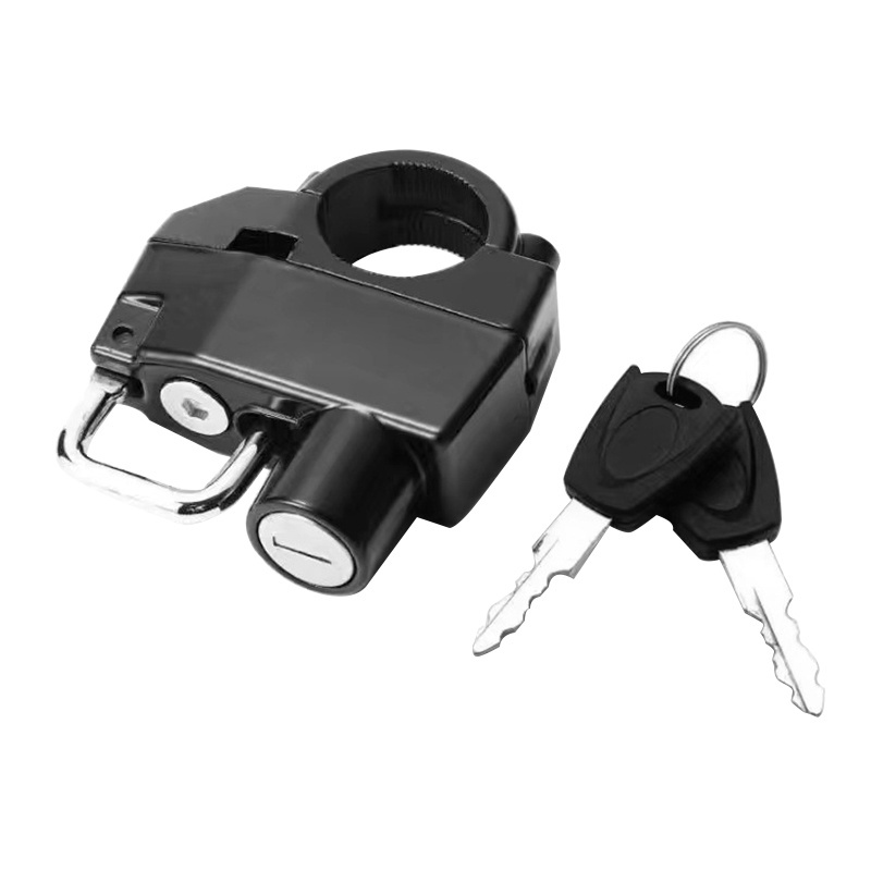 Multifunctional Motorcycle Helmet Lock Anti-Theft Lock Electric Vehicle Front Hook Bicycle Head Key Lock