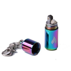 6.7 OEM Outdoor Survival Waterproof Peanut Capsule Lighter