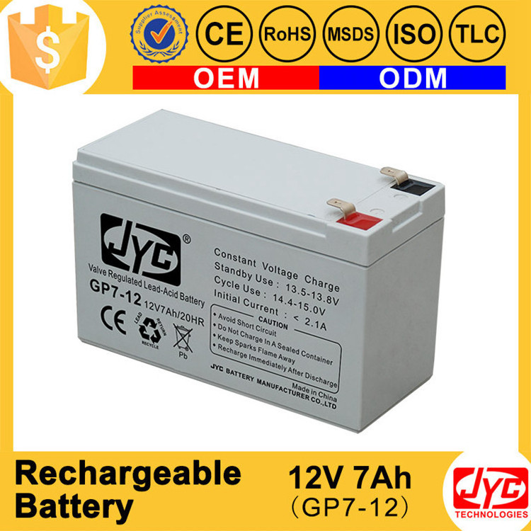 Rechargeable Battery 12v 4.5ah 7ah 9ah 12ah Sealed Lead Acid Solar Battery For UPS