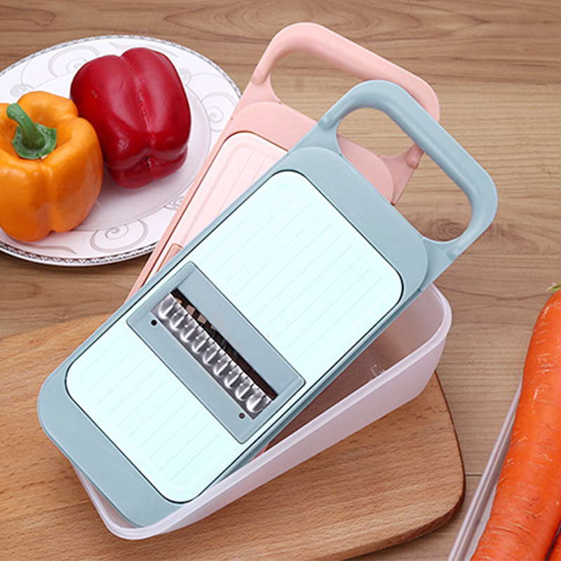 practical household items accessories fruits vegetables slicer mandoline ginger melon garlic cheese grater plate  with container