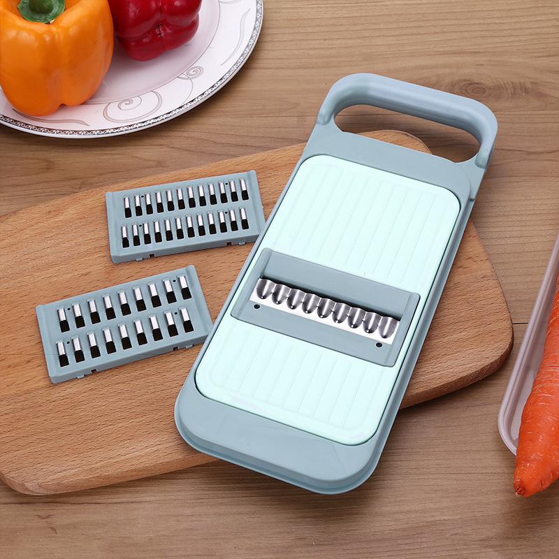 practical household items accessories fruits vegetables slicer mandoline ginger melon garlic cheese grater plate  with container