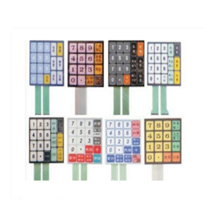 Factory Customized Smart Pvc pc pet Membrane Switch On Off Button Keyboard Waterproof