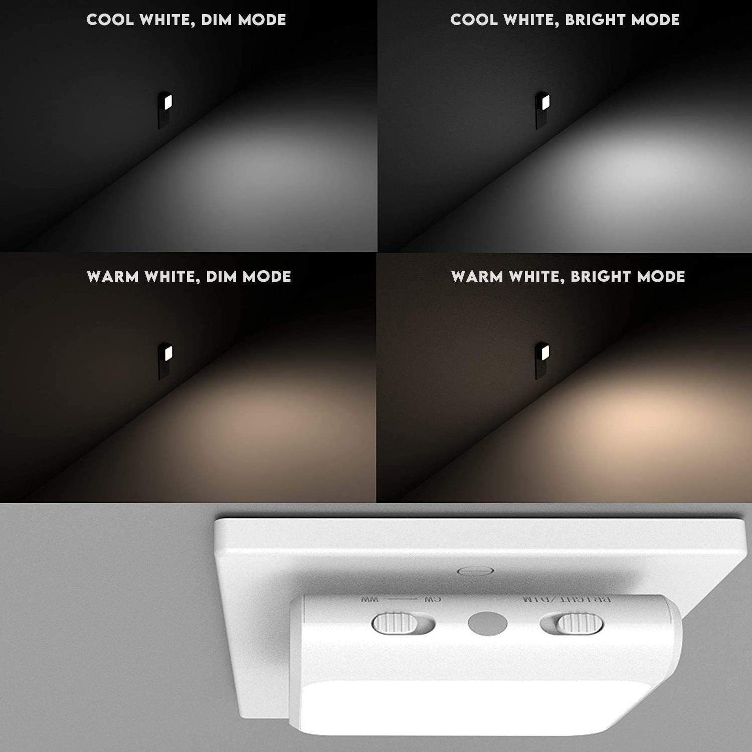 6 Pack Plug In Smart Led Night Light Lamp With Dusk To Dawn Sensor Night Light With Us Plug