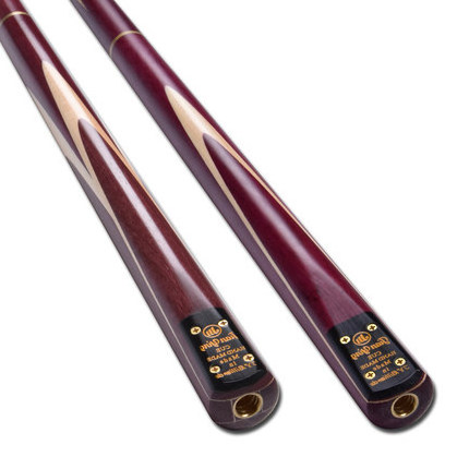 Professional Production Ebony Ash Wood Jianying Snooker Pool Cue One Piece