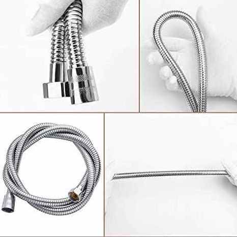 Shower Hose Replacement Stainless Steel Hand Held Shower Hose for Shower Head Flexible and Durable