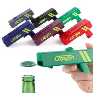 Creative Shotgun Beer Opener Spring Catapult Launcher Gun Shape Opener Cap Gun Bottle Opener