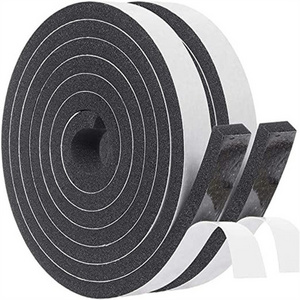 JYD Self Adhesive Weather Stripping for Doors and Windows Sound Proof Soundproofing Door Seal single side eva foam sealing strip