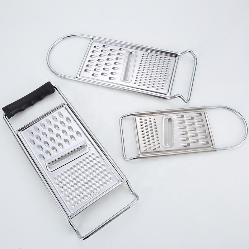 Metal type stainless steel kitchen tools utensils shiny gold cheese grater