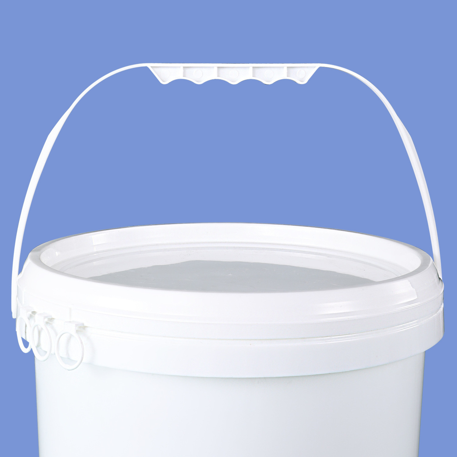 Customized Color Pail Food grade 16 L PP plastic bucket With Plastic Handle Lid