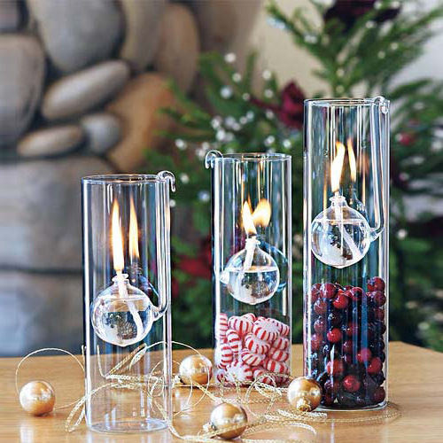 Candle Holder Glass Candle Jars Handmade Romantic Tealight Holders for Make Candles and Essential Oil Diffuser Table Centerpiece