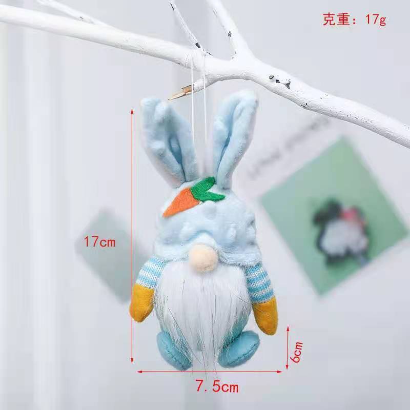 Wholesale Cute Easter and Faceless Elf Doll Accessories Bunny and Elf Doll Hats for Christmas