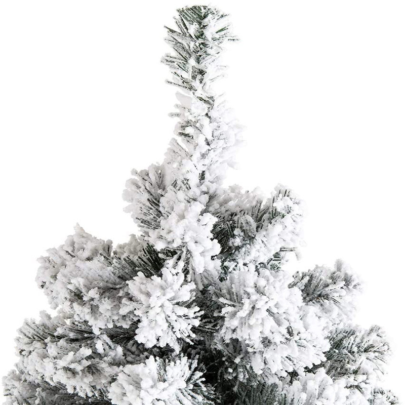 3M Artificial Snow Christmas Plastic Tree With LED Light Outdoor Decoration