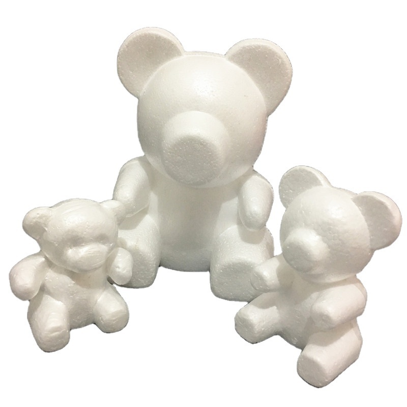 Valentine's Day Foam Bear Teddy Bear Rose Styrofoam Bears 40 cm