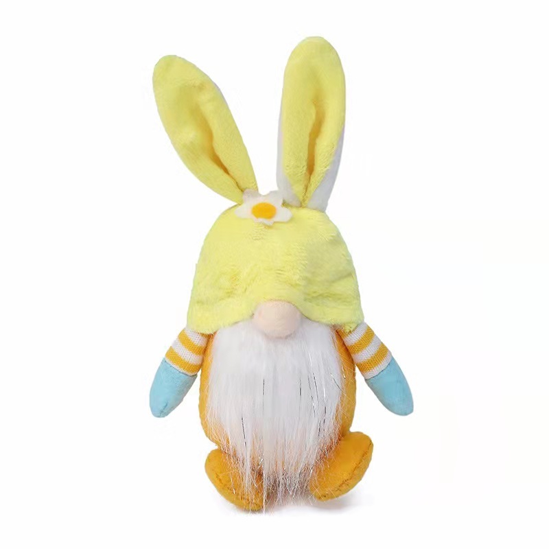 Wholesale Cute Easter and Faceless Elf Doll Accessories Bunny and Elf Doll Hats for Christmas