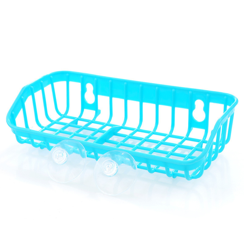 2023 Soap Rack No Drilling Wall Mounted Drain Non Perforated Double Layer Holder Sponge Dish Accessories Soap Dishes