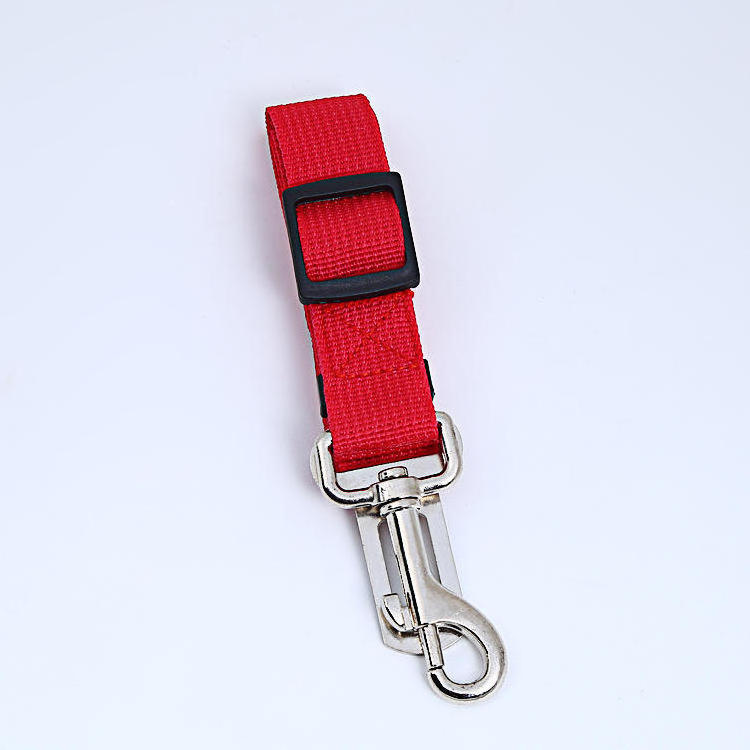 2023 Pet Dog Cat Car Seat Belt Adjustable Harness Seatbelt Lead Travel Clip Pet Supplies