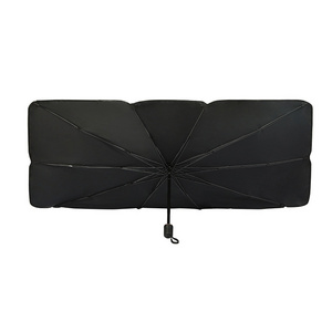 2023 Foldable brellashade Summer Car Sunshade Front Windshield Sunscreen Heat Insulation Retractable Folding Sunshield Umbrella