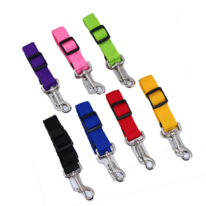 2023 Pet Dog Cat Car Seat Belt Adjustable Harness Seatbelt Lead Travel Clip Pet Supplies