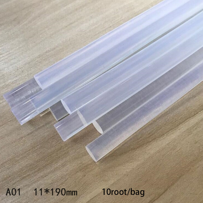 Crystal Clear Resin Hot Melt Glue Adhesive Stick For Heat Transfer Labels