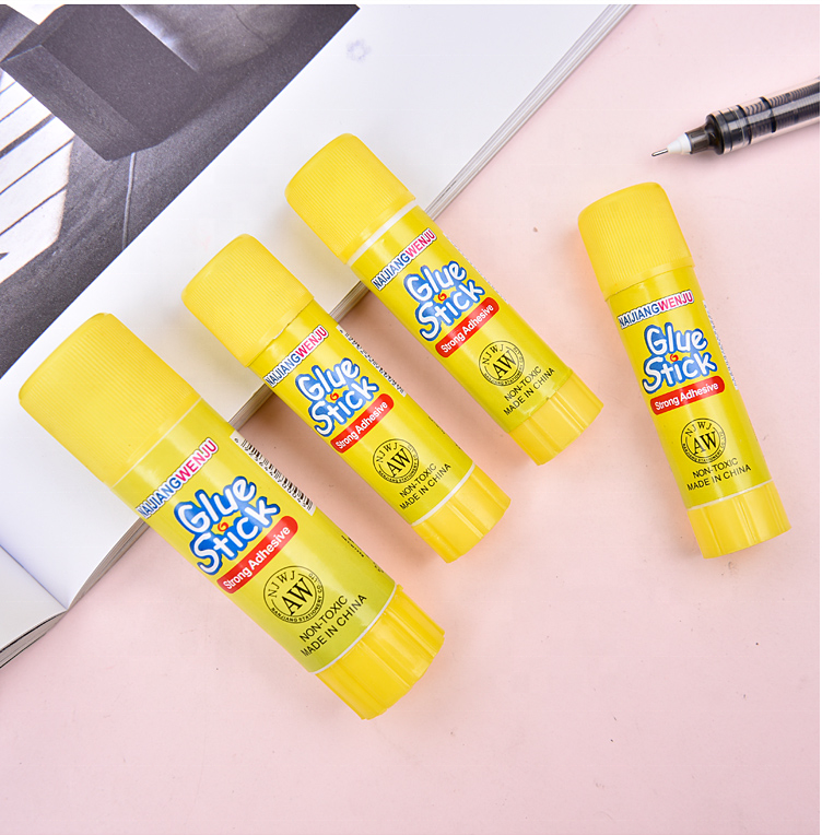 Office Stationary Adhesive PVP Glue Stick School Strong White Stick Glue