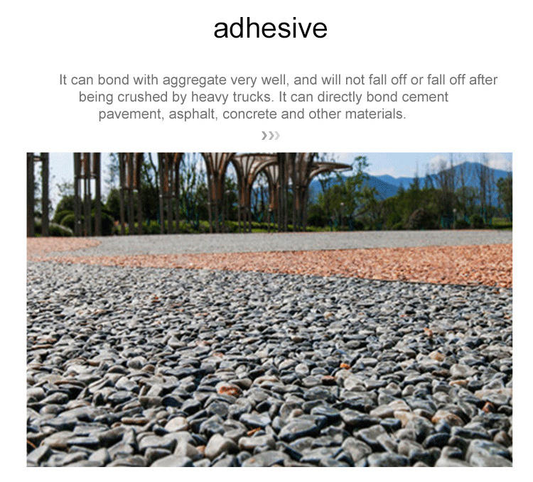 Epoxy Resin UV Resistant Pebble Stone Flooring for Outdoor