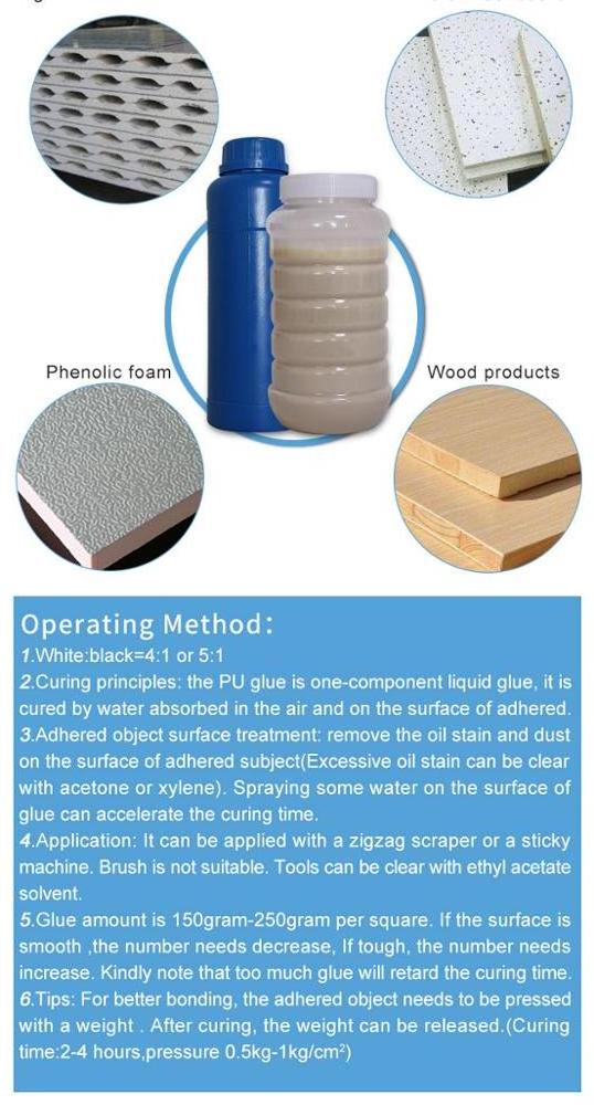 Two-Component Polyurethane Foam adhesive, Spray Double Component Polyurethane foam Insulation PU Foam