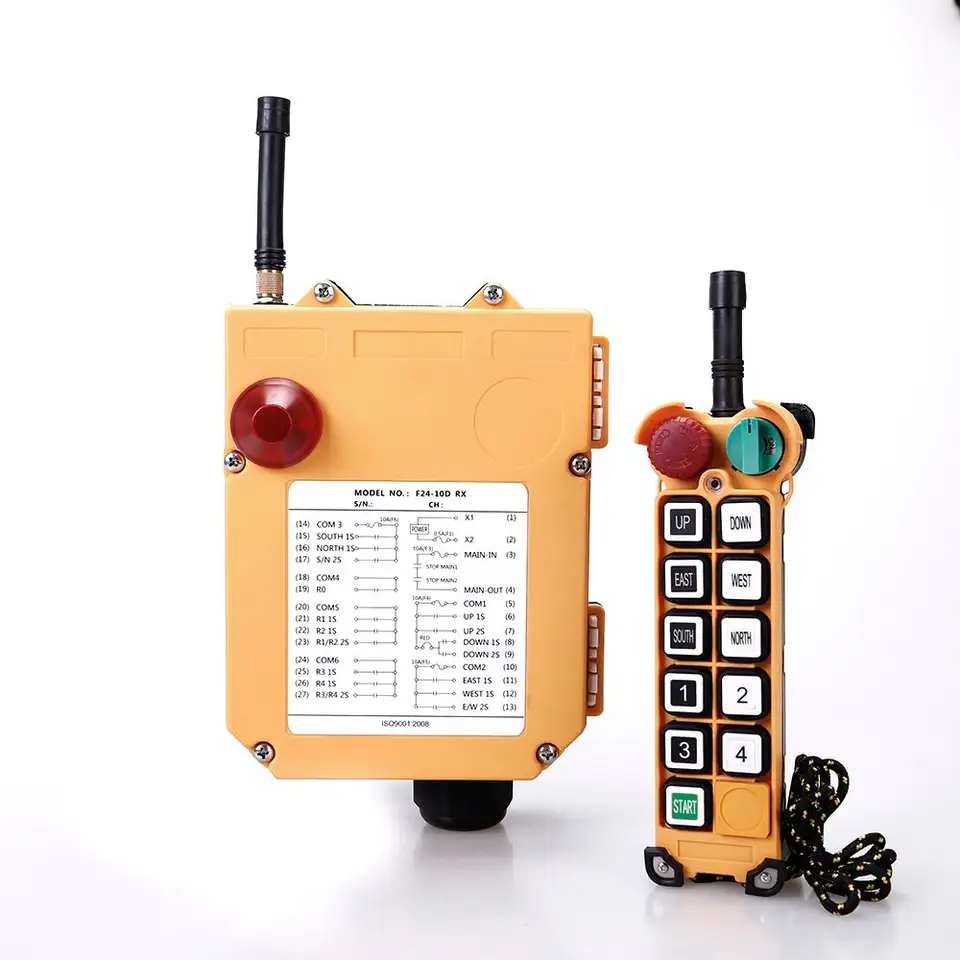 F24-10D Telecrane Industrial Universal Radio Wireless Remote Control for Overhead Crane