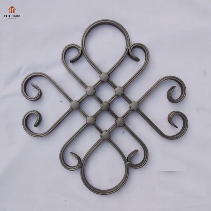 Decorative Metal Stair Panels Wrought Iron Ornament for Sale