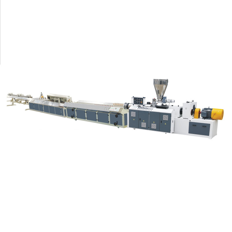 Upvc profile extrusion line pvc rain gutter production manufacturing machine